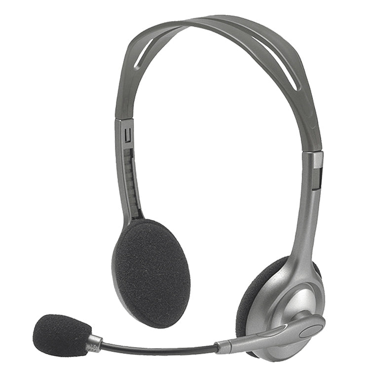 Logitech H110 Dual 3.5mm Audio Plugs Stereo Headset - free shipping - PMC Jewellery - Order now!