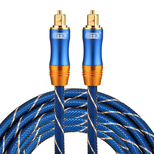 EMK LSYJ-A 3m OD6.0mm Gold Plated Metal Head Toslink Male to Male Digital Optical Audio Cable - Audio Optical Cables by EMK | Online Shopping South Africa | PMC Jewellery | Buy Now Pay Later Mobicred