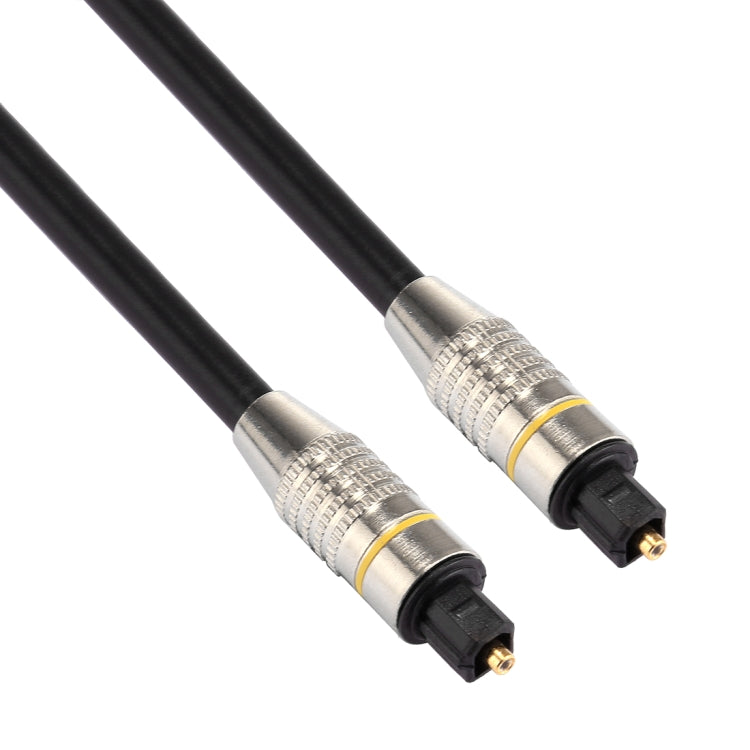 8m OD6.0mm Nickel Plated Metal Head Toslink Male to Male Digital Optical Audio Cable - Audio Optical Cables by PMC Jewellery | Online Shopping South Africa | PMC Jewellery | Buy Now Pay Later Mobicred