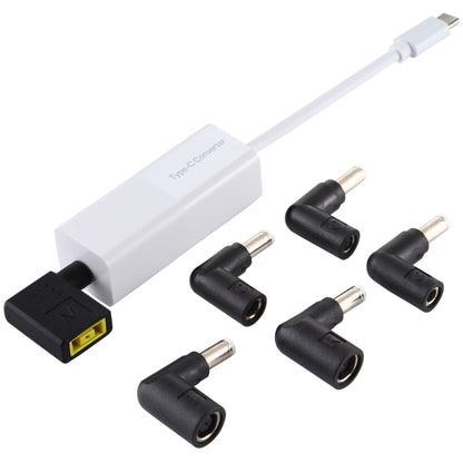 Laptop Power Adapter 65W USB-C / Type-C Converter to 6 in 1 Power Adapter (White) - Universal Power Adapter by PMC Jewellery | Online Shopping South Africa | PMC Jewellery | Buy Now Pay Later Mobicred