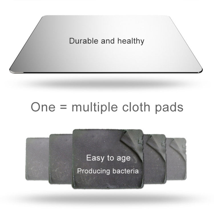 Circle Shape Aluminum Alloy Double-sided Non-slip Mat Desk Mouse Pad - Mouse Pads by PMC TechLife | Online Shopping South Africa | PMC TechLife | Buy Now Pay Later Mobicred