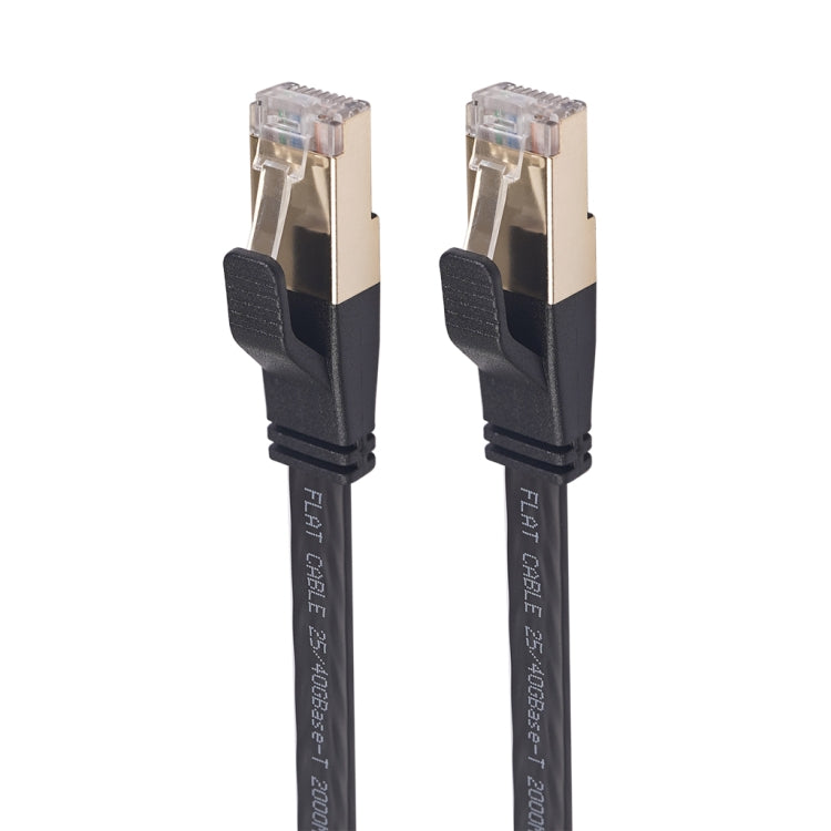 CAT8-2 Double Shielded CAT8 Flat Network LAN Cable, Length: 10m - free shipping - PMC Jewellery - Order now!