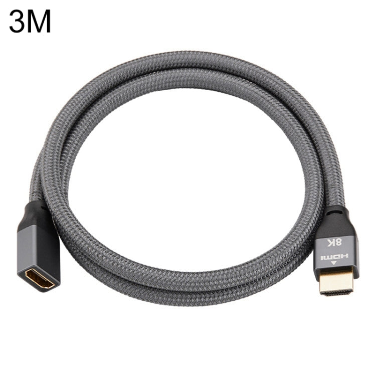 HDMI 8K 60Hz Male to Female Cable Support 3D Video, Cable Length: 3m - Cable by PMC Jewellery | Online Shopping South Africa | PMC Jewellery | Buy Now Pay Later Mobicred