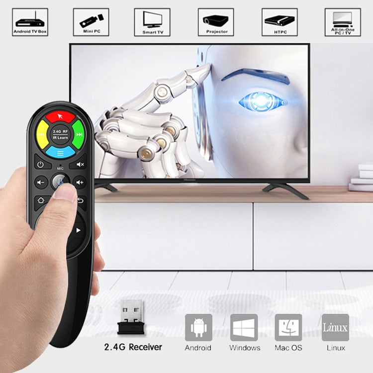 Q6 Standard Version 2.4G Wireless Air Mouse Voice Remote Control - MINI PC Accessories & Gadgets by PMC Jewellery | Online Shopping South Africa | PMC Jewellery | Buy Now Pay Later Mobicred