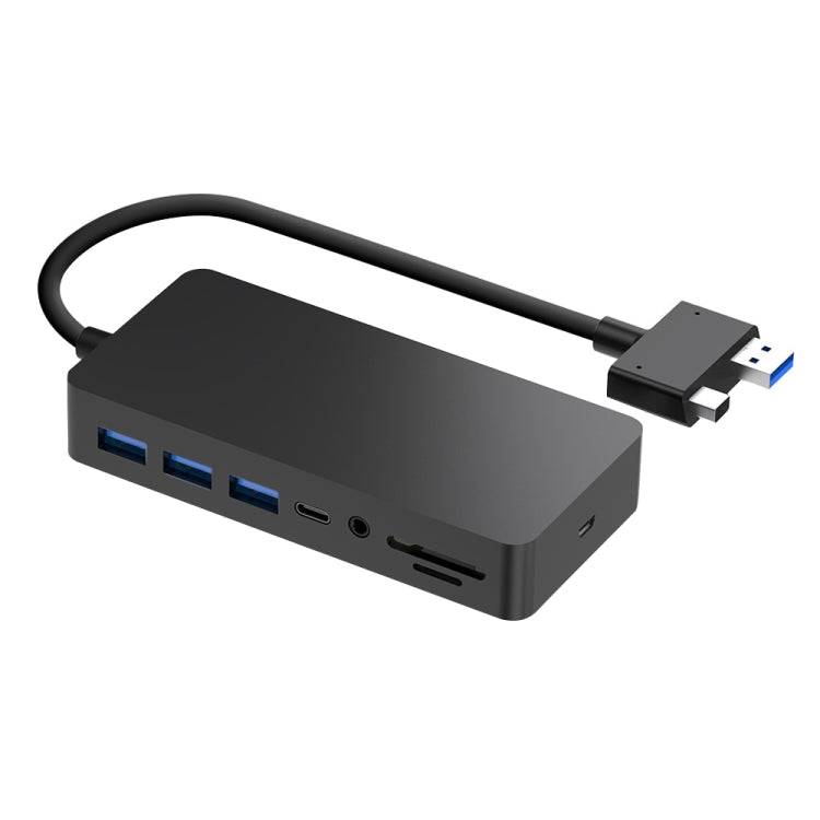 Rocketek SH701 11 in 1 1000M RJ45 / USB 3.0 HUB Adapter for Surface Pro 5 / 6 - USB 3.0 HUB by ROCKETEK | Online Shopping South Africa | PMC Jewellery | Buy Now Pay Later Mobicred