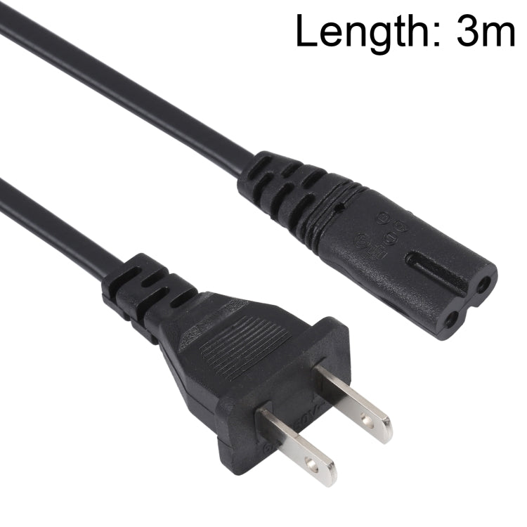 High Quality 2 Prong Style US Notebook AC Power Cord, Length: 3m - Power Cord by PMC Jewellery | Online Shopping South Africa | PMC Jewellery | Buy Now Pay Later Mobicred