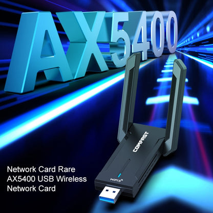 COMFAST 972AX 5400Mbps WiFi6 Free Drive USB Wireless Network Card - USB Network Adapter by COMFAST | Online Shopping South Africa | PMC Jewellery | Buy Now Pay Later Mobicred