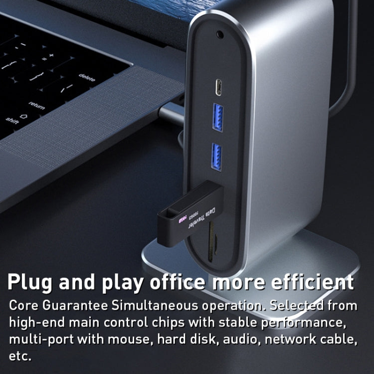 BYL-2201 12 in 1 USB-C / Type-C HUB Adapter - USB HUB by PMC Jewellery | Online Shopping South Africa | PMC Jewellery | Buy Now Pay Later Mobicred