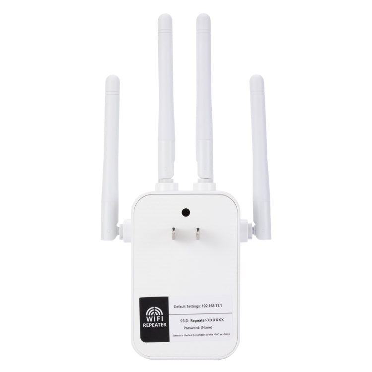 ZX-R08 300Mbps 2.4G WiFi Repeater Signal Amplifier, US Plug - Wireless Routers by PMC Jewellery | Online Shopping South Africa | PMC Jewellery | Buy Now Pay Later Mobicred