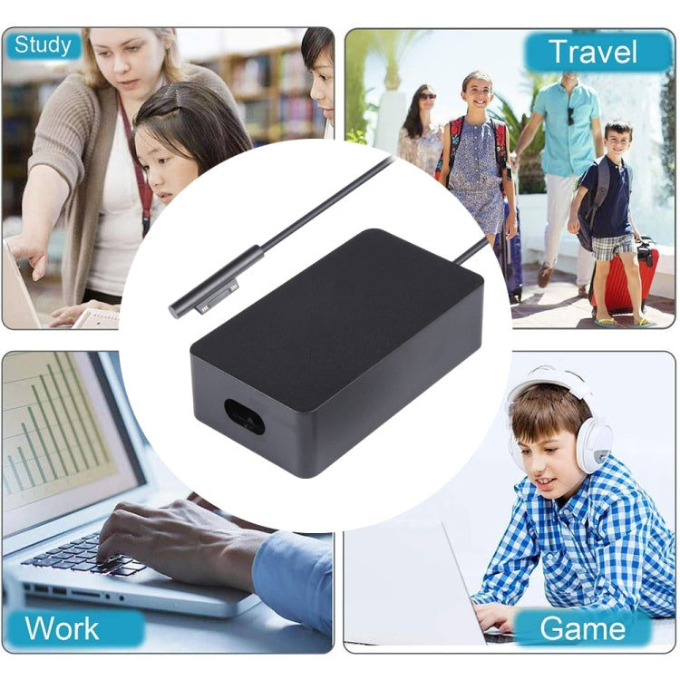For Microsoft Surface Pro  7 / 7 Plus / 8 / 9 / X & Laptop 3 / 4 / 5 65W Laptop Power Adapter, Plug Type: AU Plug - For Microsoft by PMC TechLife | Online Shopping South Africa | PMC TechLife | Buy Now Pay Later Mobicred