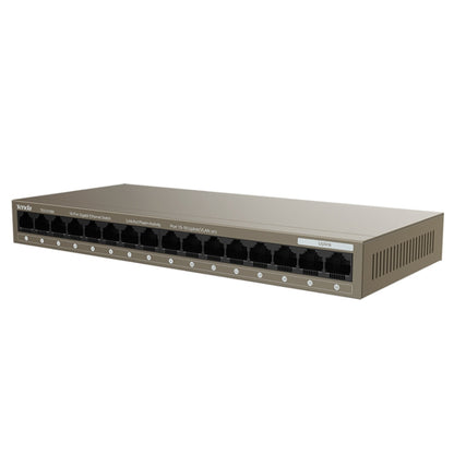 Tenda TEG1016M Desktop Metal 16-Port Gigabit Ethernet Switch Fast Establish High-Speed Network - Switch by Tenda | Online Shopping South Africa | PMC Jewellery | Buy Now Pay Later Mobicred