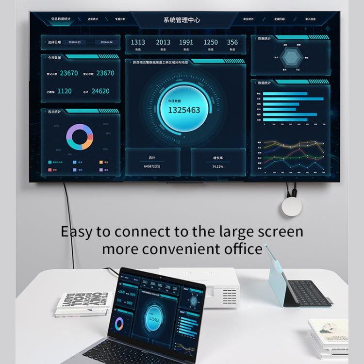 G104 4K Smart Same Screen Device 2.4G / 5G Wireless Display Dongle Adapter - Wireless Display Dongle by PMC TechLife | Online Shopping South Africa | PMC TechLife | Buy Now Pay Later Mobicred