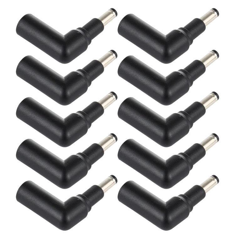 10 PCS 4.5 x 3.0mm Female to 4.8 x 1.7mm Male Plug Elbow Adapter Connector - Universal Power Adapter by PMC Jewellery | Online Shopping South Africa | PMC Jewellery | Buy Now Pay Later Mobicred