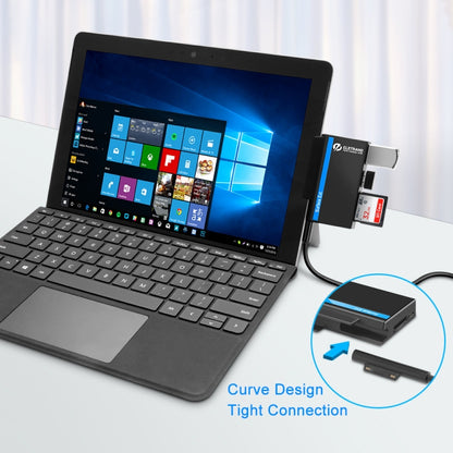 ROCKETEK RT-SGO727 USB 3.0 + USB 2.0 + Micro USB Interface Hub for Microsoft Surface Go, with 2 TF Card & SD Card Slots - USB 3.0 HUB by ROCKETEK | Online Shopping South Africa | PMC Jewellery | Buy Now Pay Later Mobicred