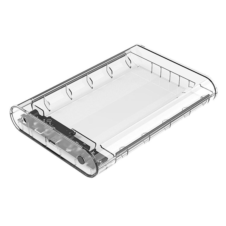 ORICO 3139C3 3.5 inch SATA HDD USB 3.1 Type-C External Hard Drive Enclosure Storage Case(Transparent) - HDD Enclosure by ORICO | Online Shopping South Africa | PMC Jewellery | Buy Now Pay Later Mobicred