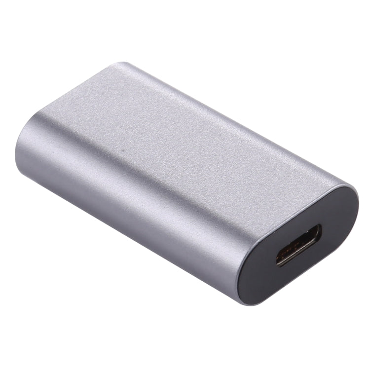 Type-C / USB-C Female to Mini DP Female Aluminium Alloy Adapter (Silver) - Cable & Adapters by PMC Jewellery | Online Shopping South Africa | PMC Jewellery | Buy Now Pay Later Mobicred