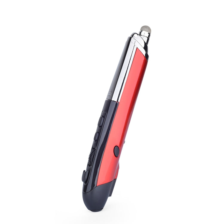 PR-08 6-keys Smart Wireless Optical Mouse with Stylus Pen & Laser Function (Red) - Wireless Mice by PMC Jewellery | Online Shopping South Africa | PMC Jewellery | Buy Now Pay Later Mobicred