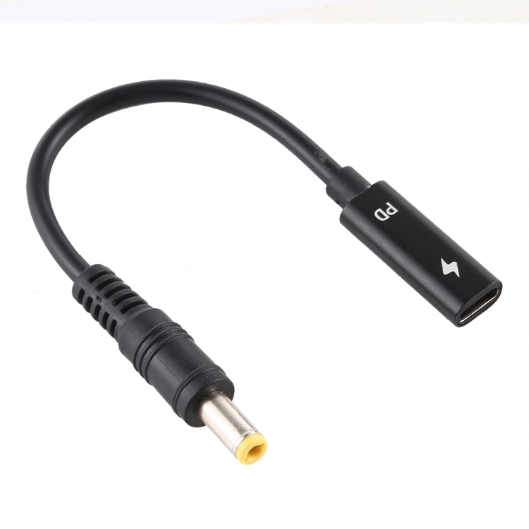 DP USB-C / Type-C to 5.5 x 2.5mm Power Adapter Charger Cable - Universal Power Adapter by PMC TechLife | Online Shopping South Africa | PMC TechLife | Buy Now Pay Later Mobicred
