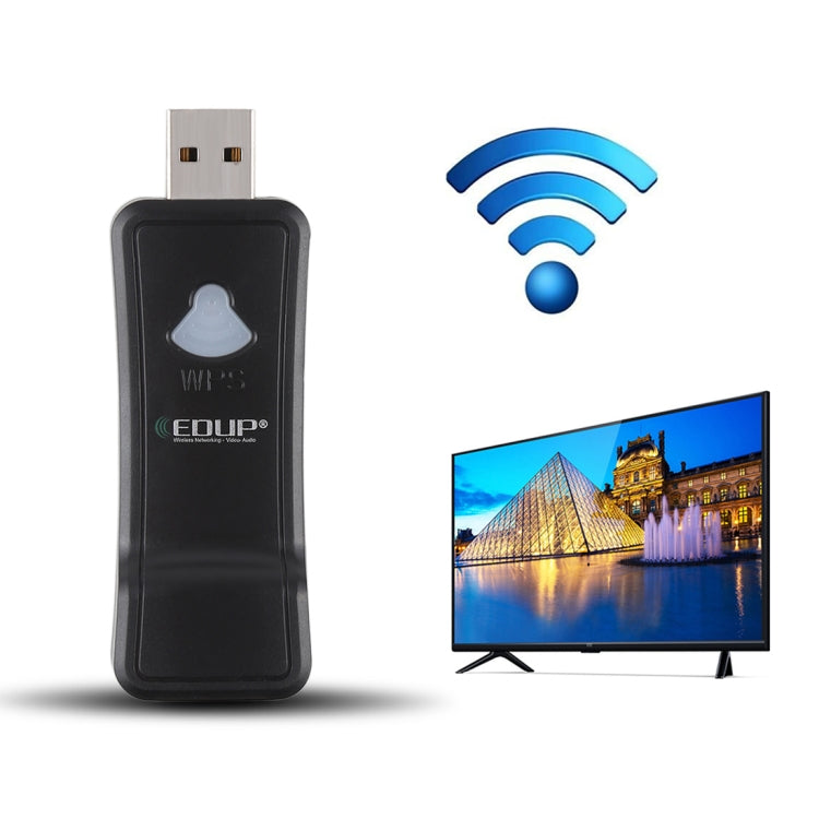 EDUP EP-2911S 300Mbps 2.4GHz Wireless USB Repeater WiFi to RJ45 Network Adapter for TV, Set Top Box, PS4, Xbox, Printer, Projector - USB Network Adapter by EDUP | Online Shopping South Africa | PMC Jewellery | Buy Now Pay Later Mobicred