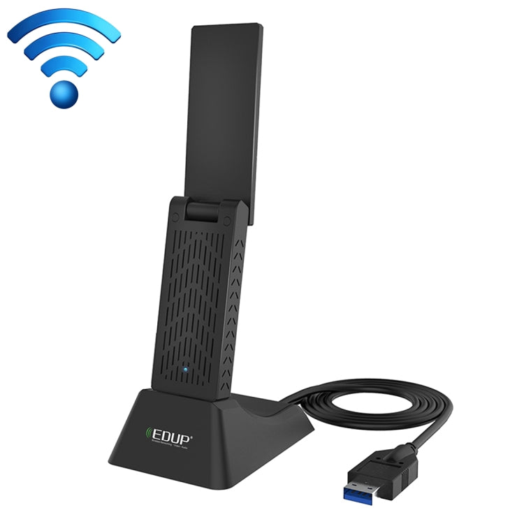 EDUP EP-AC1675 AC1900Mbps 2.4GHz & 5.8GHz Dual Band USB3.0 WiFi Adapter External Network Card - USB Network Adapter by EDUP | Online Shopping South Africa | PMC Jewellery | Buy Now Pay Later Mobicred