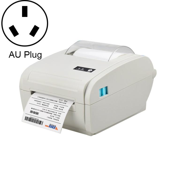 POS-9210 110mm USB +  Bluetooth POS Receipt Thermal Printer Express Delivery Barcode Label Printer, AU Plug(White) - Printer by PMC Jewellery | Online Shopping South Africa | PMC Jewellery | Buy Now Pay Later Mobicred