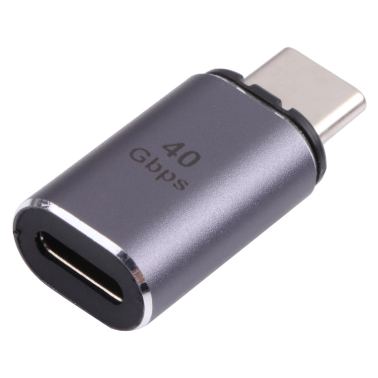 40Gbps USB-C / Type-C Male to USB-C / Type-C Magnetic Head Female Adapter - Cable & Adapters by PMC Jewellery | Online Shopping South Africa | PMC Jewellery | Buy Now Pay Later Mobicred