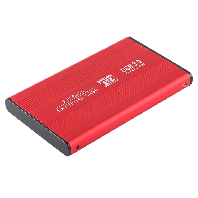 Richwell SATA R2-SATA-250GB 250GB 2.5 inch USB3.0 Super Speed Interface Mobile Hard Disk Drive(Red) - External Hard Drives by PMC Jewellery | Online Shopping South Africa | PMC Jewellery | Buy Now Pay Later Mobicred