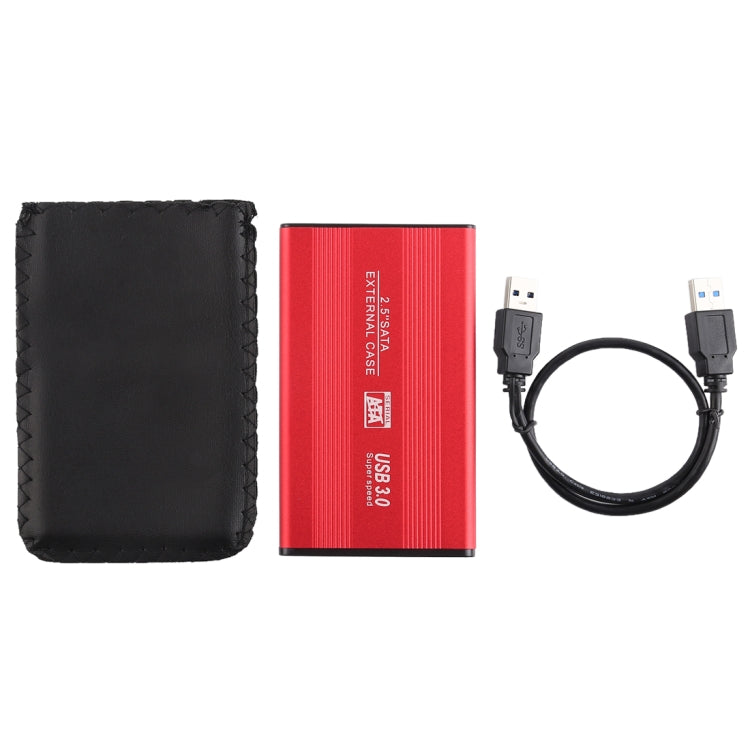 Richwell SATA R2-SATA-250GB 250GB 2.5 inch USB3.0 Super Speed Interface Mobile Hard Disk Drive(Red) - External Hard Drives by PMC Jewellery | Online Shopping South Africa | PMC Jewellery | Buy Now Pay Later Mobicred