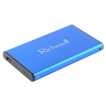 Richwell SATA R2-SATA-500GB 500GB 2.5 inch USB3.0 Super Speed Interface Mobile Hard Disk Drive(Blue) - External Hard Drives by Richwell | Online Shopping South Africa | PMC Jewellery | Buy Now Pay Later Mobicred