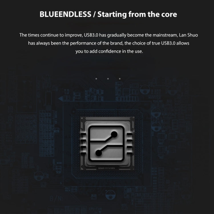 Blueendless U23Q SATA 2.5 inch Micro B Interface HDD Enclosure with Micro B to USB Cable, Support Thickness: 15mm or less - HDD Enclosure by PMC Jewellery | Online Shopping South Africa | PMC Jewellery | Buy Now Pay Later Mobicred