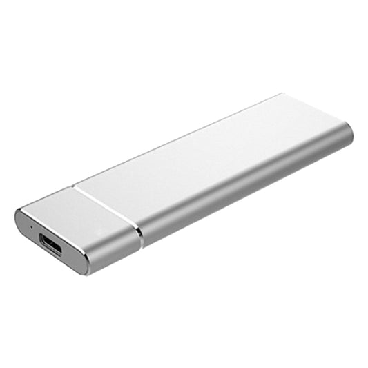 M.2 NGFF to USB-C / Type-C USB 3.1 Interface Aluminum Alloy SSD Enclosure (Silver) - HDD Enclosure by PMC Jewellery | Online Shopping South Africa | PMC Jewellery | Buy Now Pay Later Mobicred