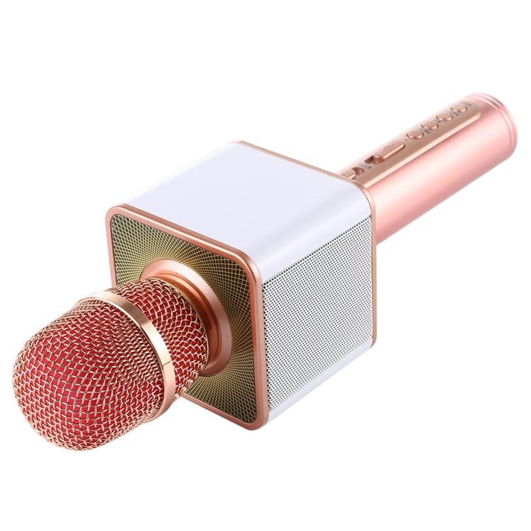 SDRD SD-08 Double Speakers High Sound Quality Handheld KTV Karaoke Recording Bluetooth Wireless Condenser Microphone(Rose Gold) - Microphone by PMC Jewellery | Online Shopping South Africa | PMC Jewellery | Buy Now Pay Later Mobicred