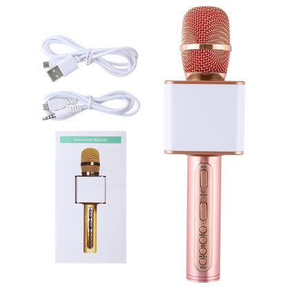 SDRD SD-08 Double Speakers High Sound Quality Handheld KTV Karaoke Recording Bluetooth Wireless Condenser Microphone(Rose Gold) - Microphone by PMC Jewellery | Online Shopping South Africa | PMC Jewellery | Buy Now Pay Later Mobicred