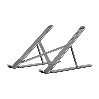 Portable Adjustable Laptop Stand Desktop Lifting Height Increase Rack Folding Heat Dissipation Holder, Style: Ordinary(Grey) - Laptop Stand by PMC Jewellery | Online Shopping South Africa | PMC Jewellery | Buy Now Pay Later Mobicred