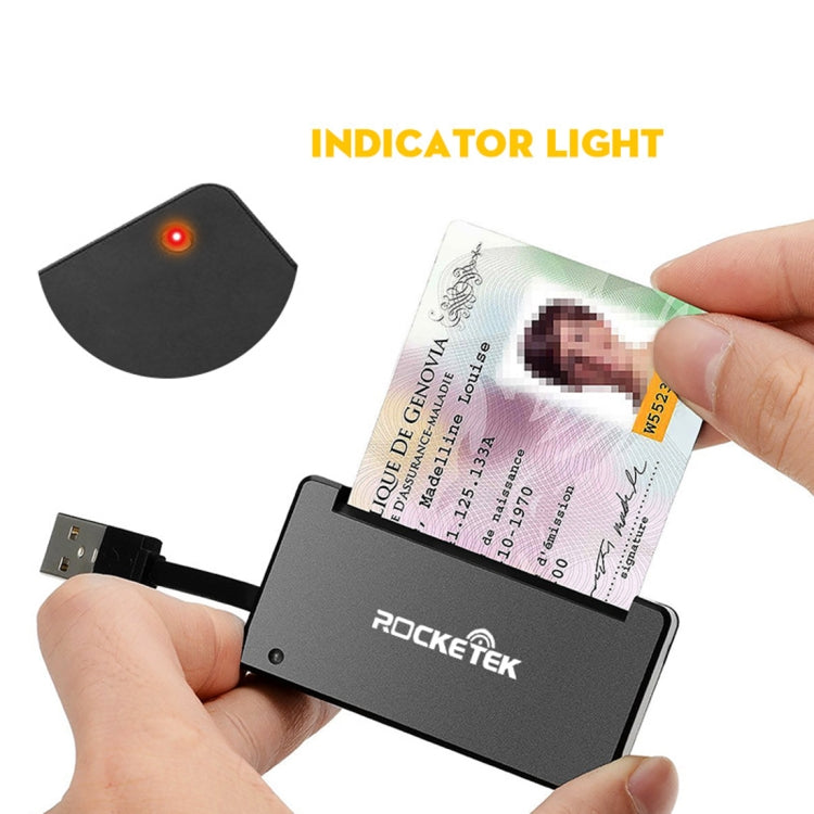 ROCKETEK SCR3 CAC ID SIM Chip Smart Card Reader - free shipping - PMC Jewellery - Order now!
