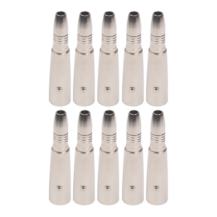 10 PCS LZ1164-1 6.35mm XRL Female to Male Audio Adapter - Microphone Audio Cable & Connector by PMC Jewellery | Online Shopping South Africa | PMC Jewellery | Buy Now Pay Later Mobicred