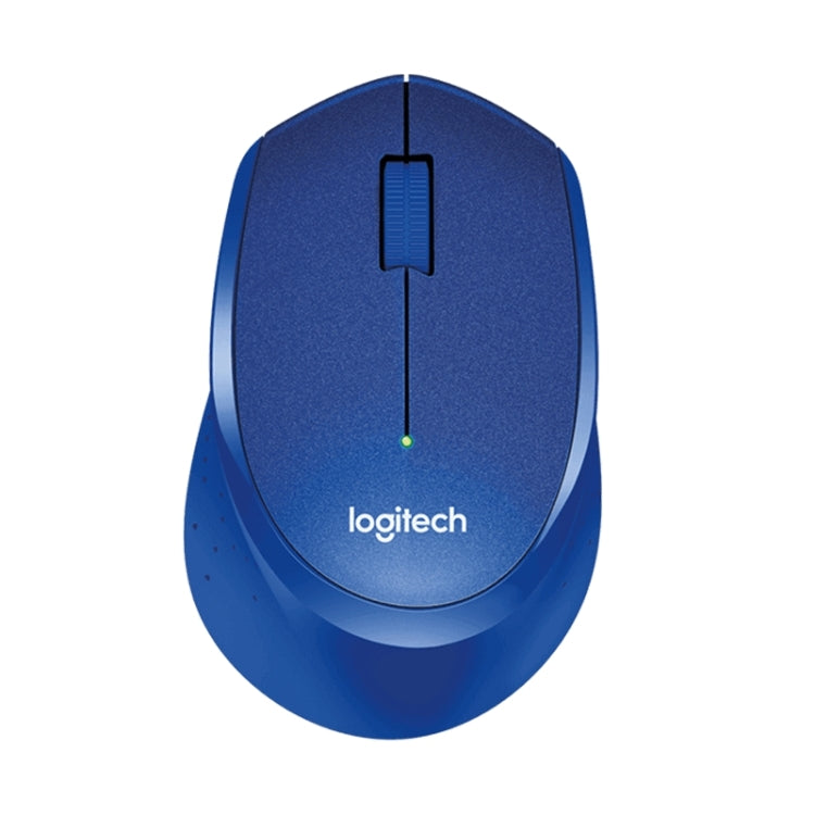 Logitech M330 Wireless Optical Mute Mouse with Micro USB Receiver (Blue) - free shipping - PMC Jewellery - Order now!