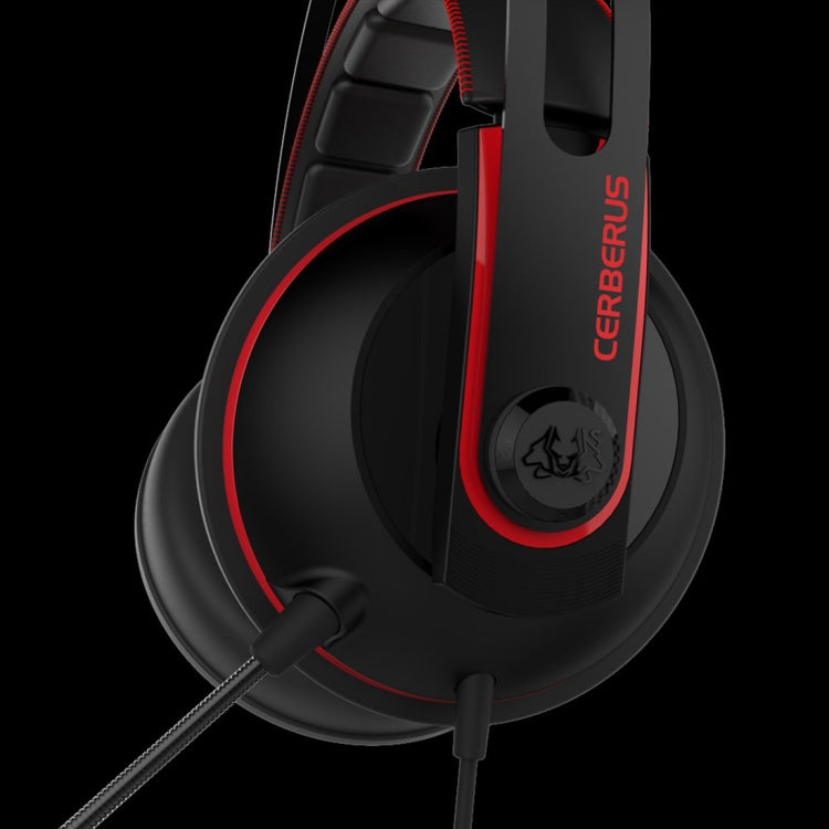 ASUS Cerberus V2 3.5mm Interface 53mm Speaker Unit Gaming Headset with Mic(Red) - Multimedia Headset by ASUS | Online Shopping South Africa | PMC Jewellery | Buy Now Pay Later Mobicred