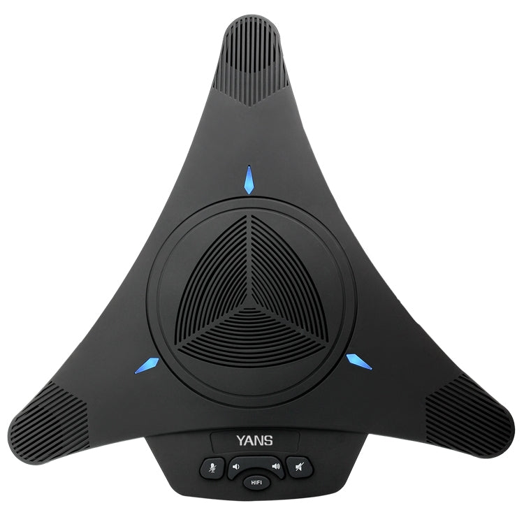 YANS YS-M23 USB Mini Port Video Conference Omnidirectional Microphone (Black) - free shipping - PMc TechLife - Order now!