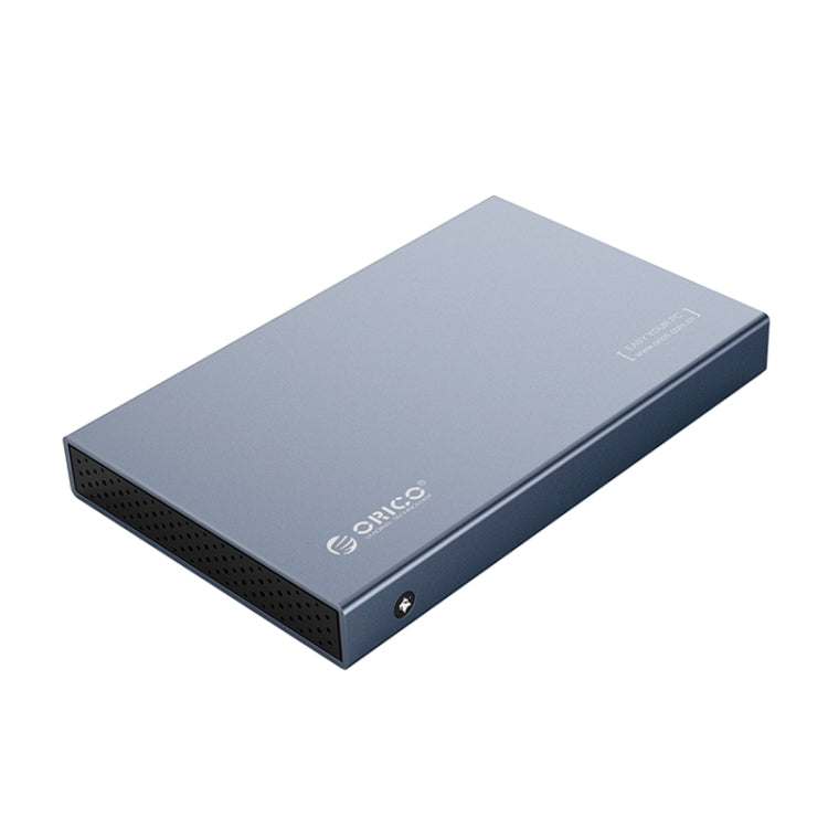 ORICO 2518C3-G2 HDD SSHD SSD 2.5 inch USB3.1 Gen2 USB-C / Type-C Interface Aluminum Alloy Hard Drive Enclosure, Support Capacity: 4TB(Dark Gray) - HDD Enclosure by ORICO | Online Shopping South Africa | PMC Jewellery | Buy Now Pay Later Mobicred