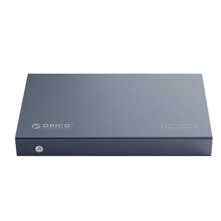 ORICO 2518C3-G2 HDD SSHD SSD 2.5 inch USB3.1 Gen2 USB-C / Type-C Interface Aluminum Alloy Hard Drive Enclosure, Support Capacity: 4TB(Dark Gray) - HDD Enclosure by ORICO | Online Shopping South Africa | PMC Jewellery | Buy Now Pay Later Mobicred