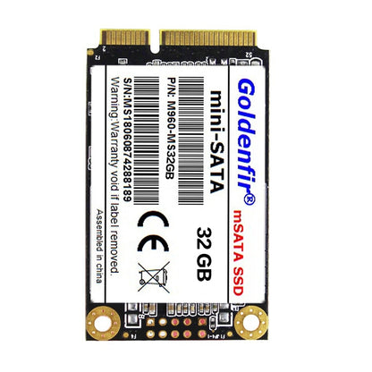 Goldenfir 1.8 inch Mini SATA Solid State Drive, Flash Architecture: TLC, Capacity: 32GB - External Solid State Drives by Goldenfir | Online Shopping South Africa | PMC Jewellery | Buy Now Pay Later Mobicred