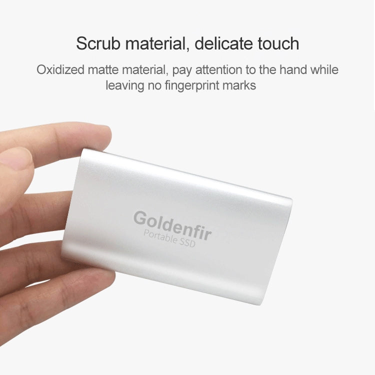 Goldenfir NGFF to Micro USB 3.0 Portable Solid State Drive, Capacity: 240GB(Silver) - External Solid State Drives by Goldenfir | Online Shopping South Africa | PMC Jewellery | Buy Now Pay Later Mobicred