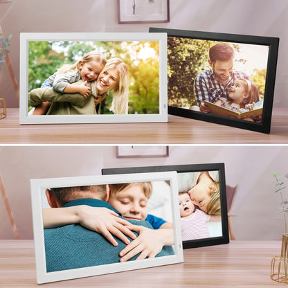 21.5 inch LED Display Digital Photo Frame with Holder & Remote Control, US Plug(Black) - 15 inch Above by PMC Jewellery | Online Shopping South Africa | PMC Jewellery | Buy Now Pay Later Mobicred