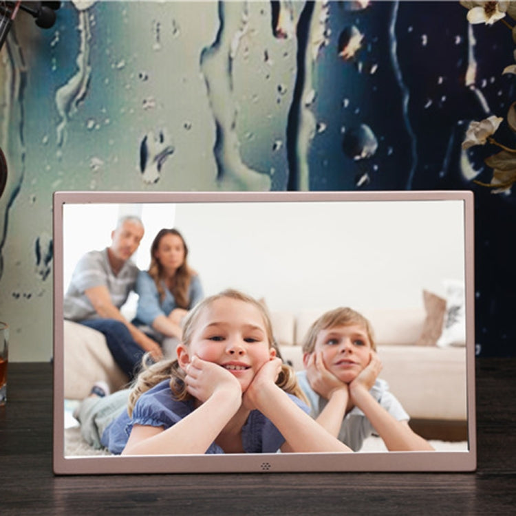 15-inch Digital Photo Frame Electronic Photo Frame Ultra-narrow Side Support 1080P Wall-mounted Advertising Machine(Silver Grey) - 11-15 inch by PMC Jewellery | Online Shopping South Africa | PMC Jewellery | Buy Now Pay Later Mobicred