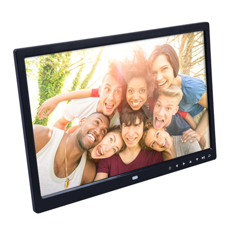 15.0 inch LED Display Digital Photo Frame with Holder / Remote Control, Allwinner, Support USB / SD Card Input / OTG(Black) - 11-15 inch by PMC Jewellery | Online Shopping South Africa | PMC Jewellery | Buy Now Pay Later Mobicred