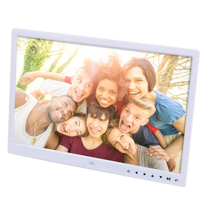 15.0 inch LED Display Digital Photo Frame with Holder / Remote Control, Allwinner, Support USB / SD Card Input / OTG(White) - 11-15 inch by PMC Jewellery | Online Shopping South Africa | PMC Jewellery | Buy Now Pay Later Mobicred