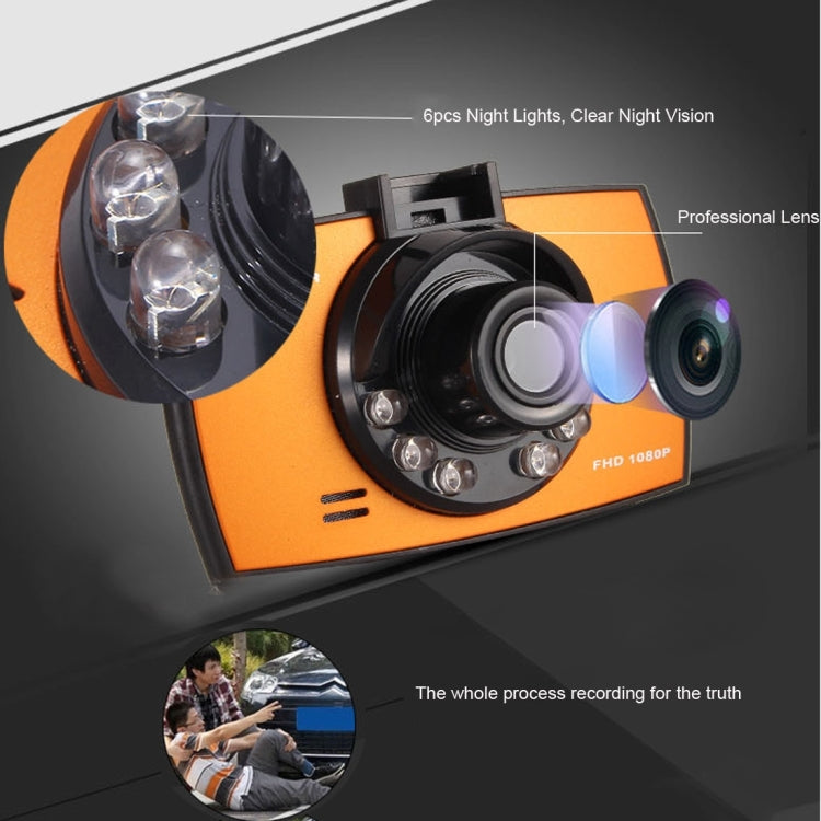 Generalplus 720P VGA 2.4 inch LCD Screen Display Car DVR Recorder, Support Loop Recording / Motion Detection / Night Vision Function - Car DVRs by PMC TechLife | Online Shopping South Africa | PMC TechLife | Buy Now Pay Later Mobicred