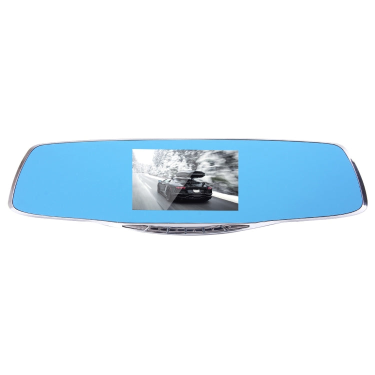 G835 HD 1080P 4.3 inch Screen Display Rearview Mirror Vehicle DVR, Generalplus 2248, 2 Cameras 170 Degree Wide Angle Viewing, Support HDR Recording / Motion Detection Function - Car DVRs by PMC Jewellery | Online Shopping South Africa | PMC Jewellery | Buy Now Pay Later Mobicred