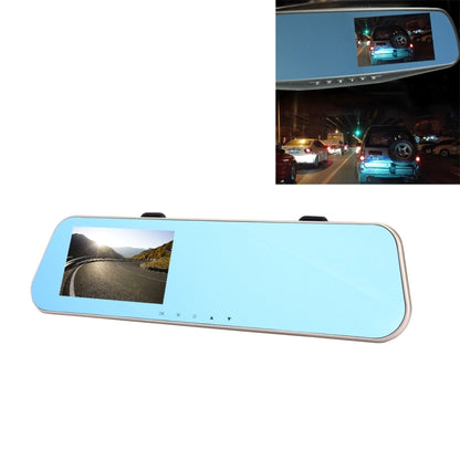 Left Screen Display Rearview Mirror Vehicle DVR, Allwinner Programs, 2 x Cameras 1080P HD 140 Degree Wide Angle Viewing, Support GPS Port/ Motion Detection / Night Vision / TF Card / G-Sensor - Car DVRs by PMC Jewellery | Online Shopping South Africa | PMC Jewellery | Buy Now Pay Later Mobicred